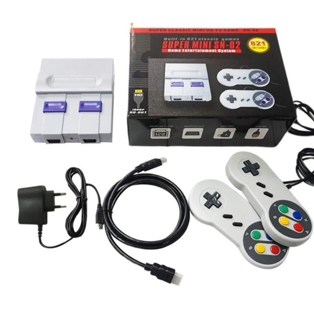 Brand New | Super Mini Gaming Console w/ 821 Classic Games |